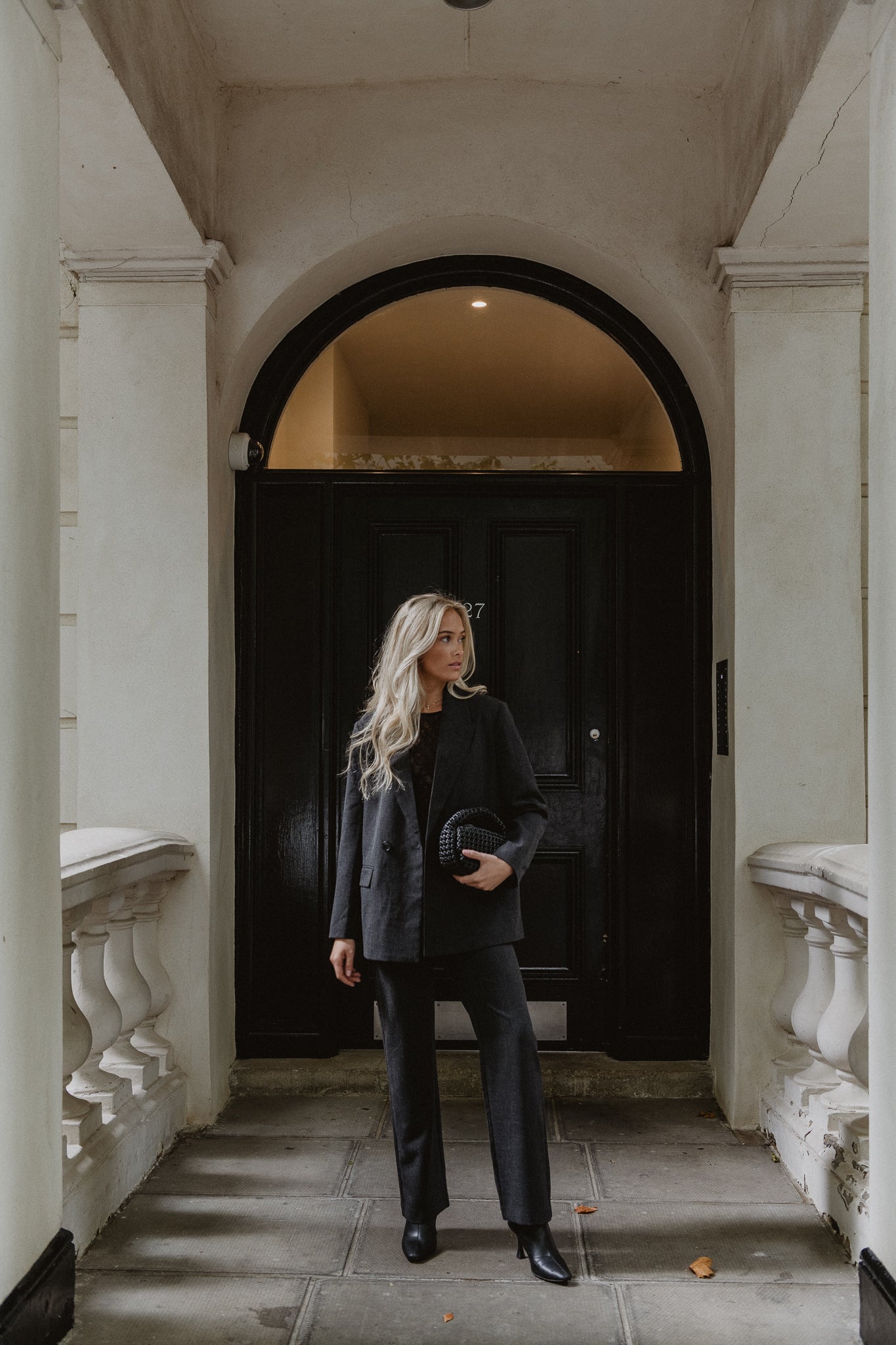 VMZAMIRA Bestie Trousers - Dark Grey Melange